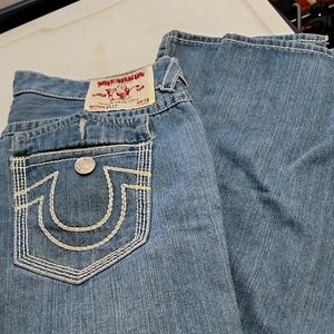 Men's True Religion jeans size 38/34 inseam blue jeans